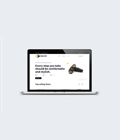 eCommerce Website for Durban foots