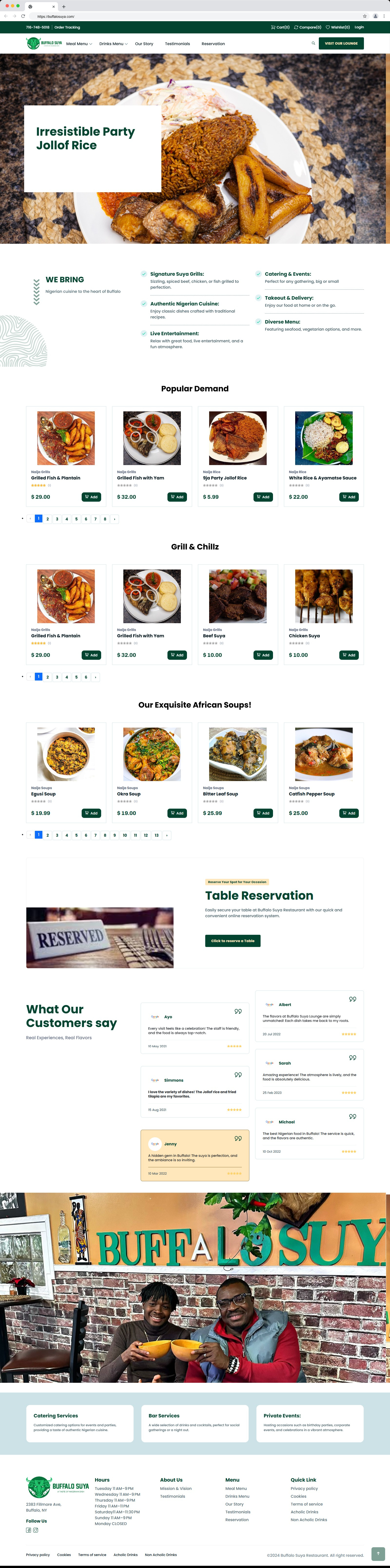 Buffalo Suya Nigerian Restaurant
